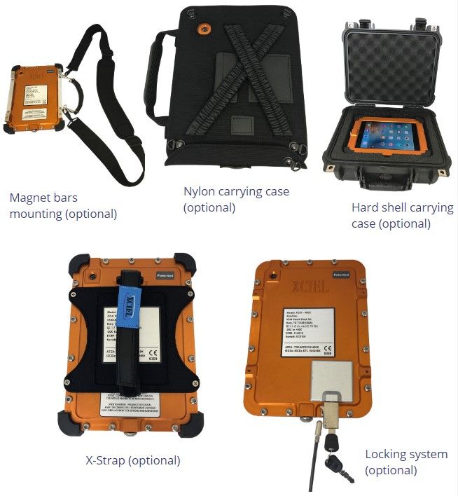 Apple iPad Mini 5 | Atex XCZ1 Zone 1 Case | 7,9 Apple iPad Mini 5 | Atex XCZ1 Zone 1 Case | 7,9